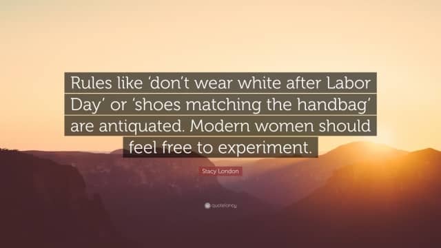 Unraveling Why You Should Not Wear White After Labor Day